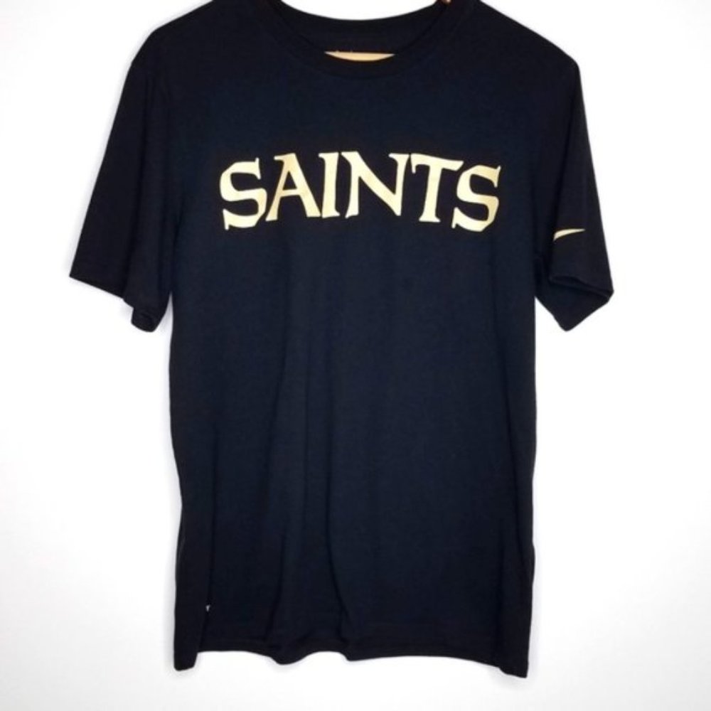 NIKE NCAA NEW ORLEANS SAINTS DRI-FIT T-SHIRT